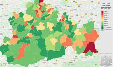 city of surrey crime statistics